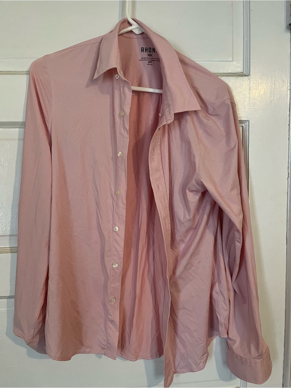 Rhône commuter shirt pink men’s small